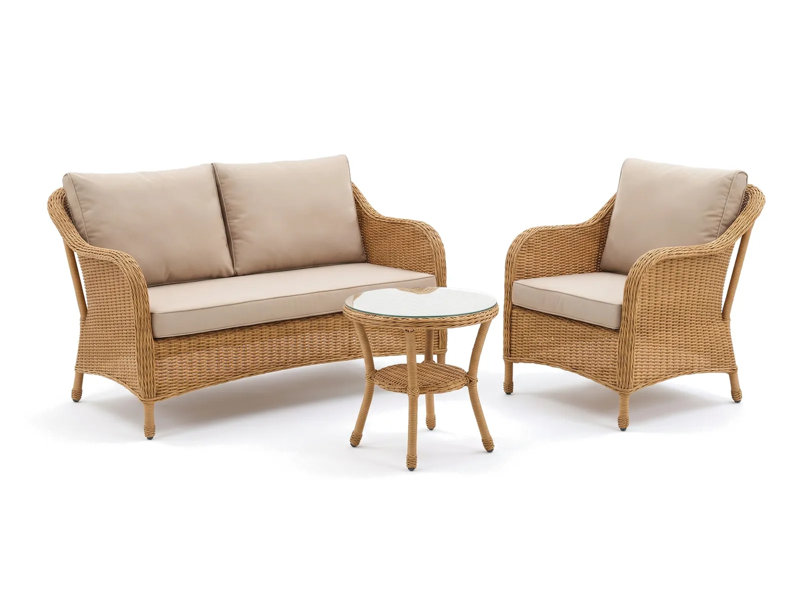 Lina Rattan Balkon Seti